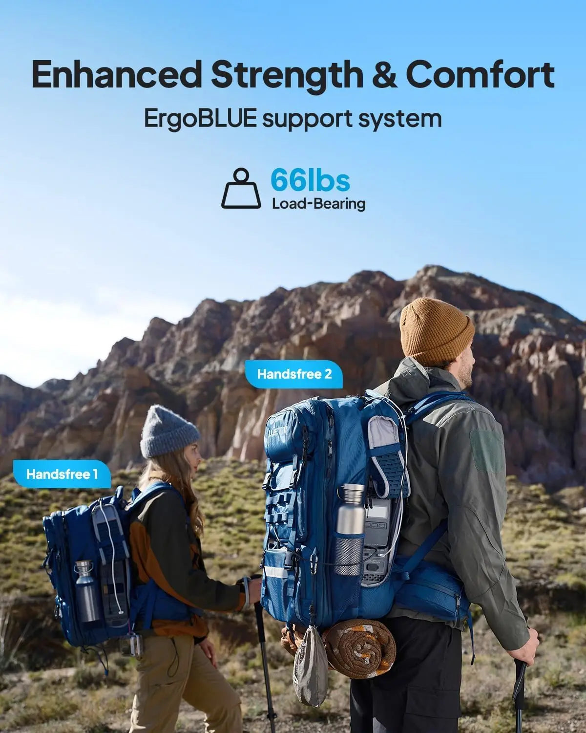 Bluetti Solar Backpack Power Station 268.8Wh LiFePO4
