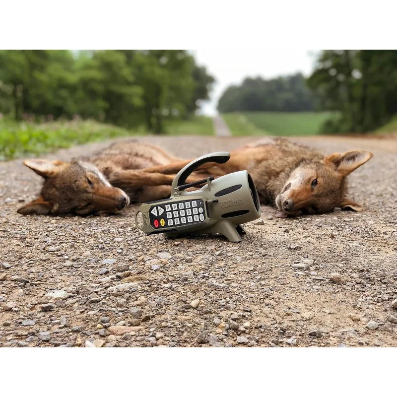 300+ Predator Call - Great For Coyote Hunting, Fox Hunting, And All Predator Hunting. 300-yard Remote Range.