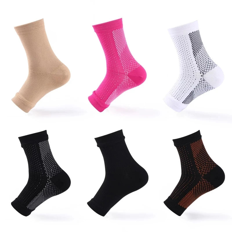 Compression Socks For Ankle Support Open Toe Plantar Fasciitis Relief