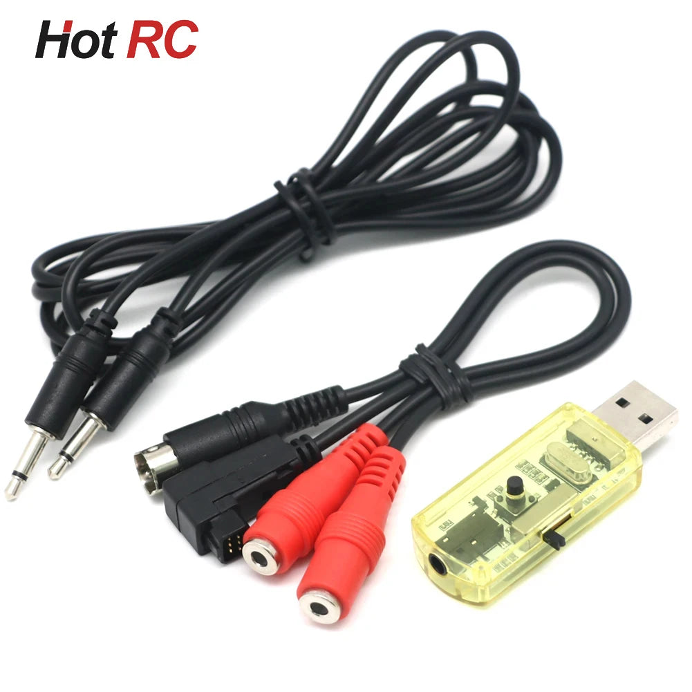 30 In 1 RC USB Flight Simulator With Cables For G7 Phoenix 5.0 Aerofly VRC FPV Racing Drone RC Quadcopter RC Model