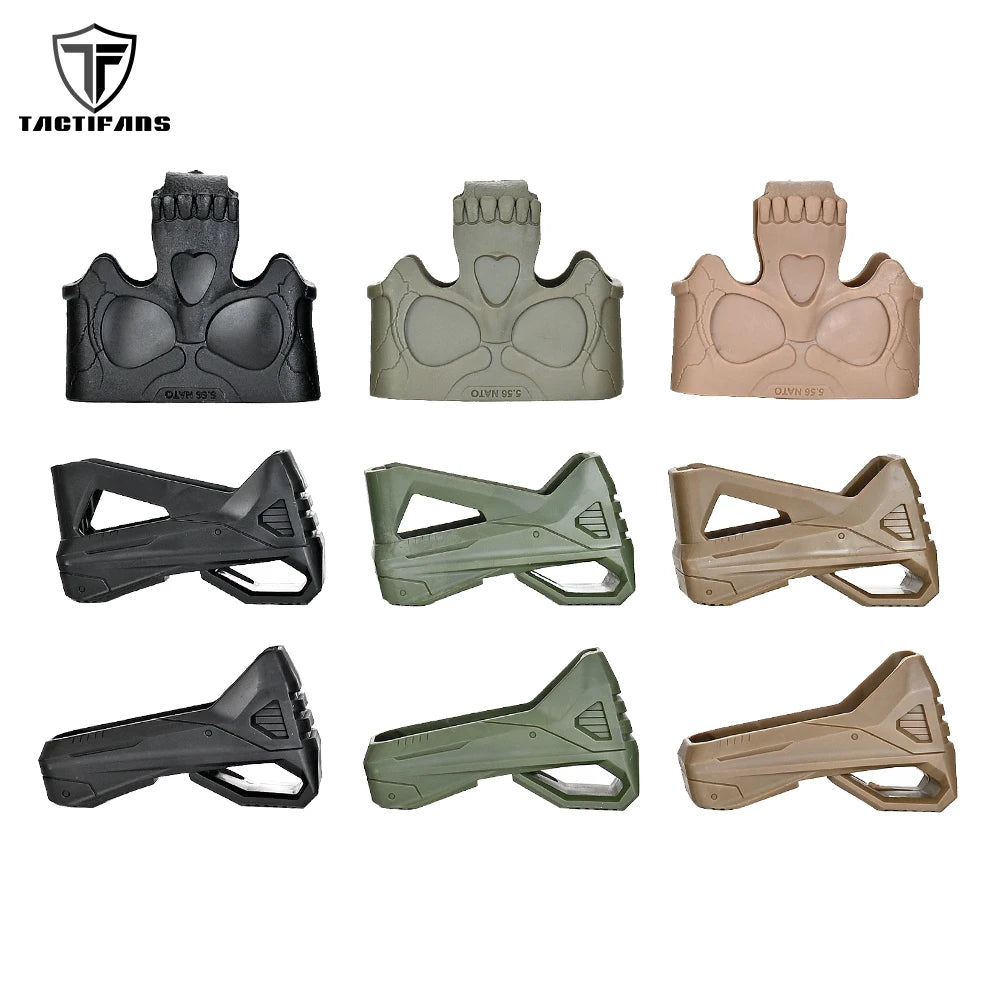Tactical 7.62 5.56 Fast Magazine Pull MAG Assist Puller Rubber Cage Loop Shooting Hunting Accessories