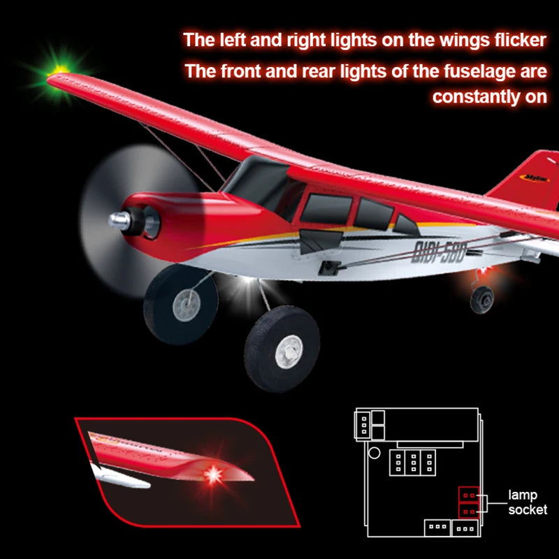 Qidi560 RC Plane M7 Off Road 4CH Remote Control Airplane