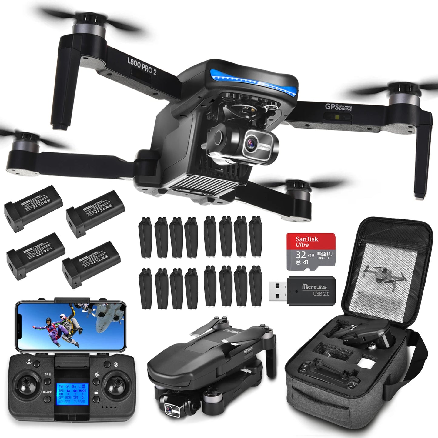 NBD GPS Drone With 4K Camera 5G WiFi EIS Brushless Motor