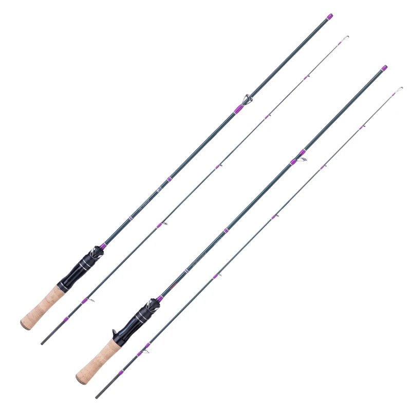 BANCY Ultralight Fishing Rod 6ft 5ft 6in Two Piece Rod
