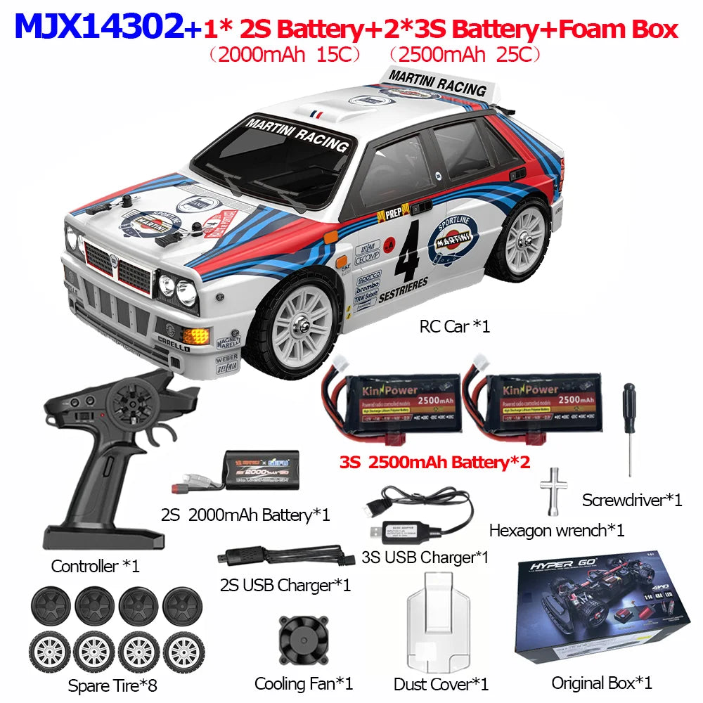 JIUSICE 4WD Off Road RC Car High Speed Remote Control
