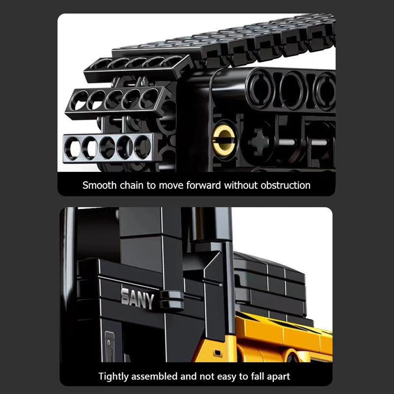 SEMBO BLOCK Excavator Building Blocks Set 1022pcs Educational Toy