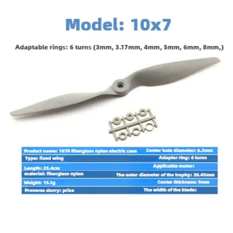 Genuine Gemfan RC Propellers Set for Model Airplane - 6x4 7x5 8x4 8x6 9*4.5 9x6 10x7 10x5 11x7 12x6 12x8 13x6.5High-performance