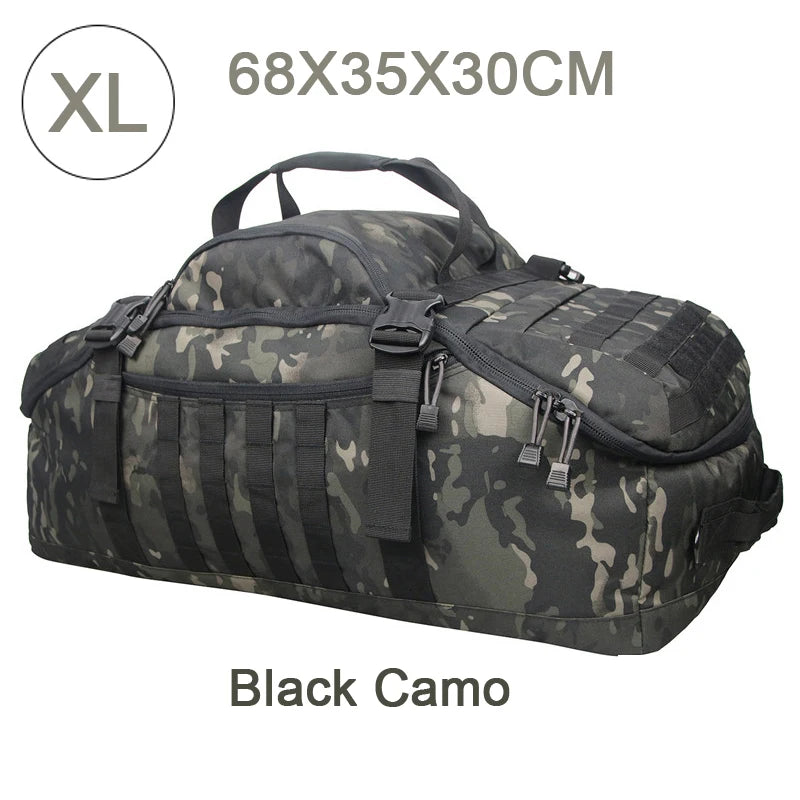 35L 50L 80L Outdoor Tactical Backpack MOLLE Duffel Bag