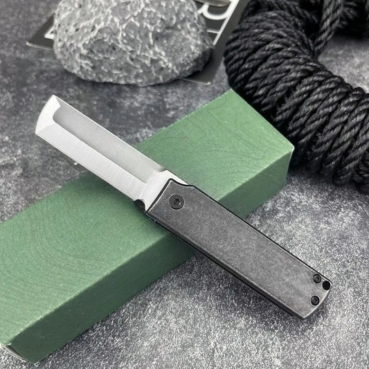 CR MinimalX 5915 Folding Knife 8Cr13Mov Blade Portable Fruit Knife Emergency Tool for Travel Outdoor Fishing Knife Men's Gifts