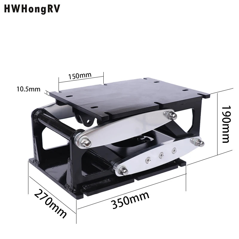 HWHONGRV Boat Seat Pedestal Aluminum Shock Absorbing