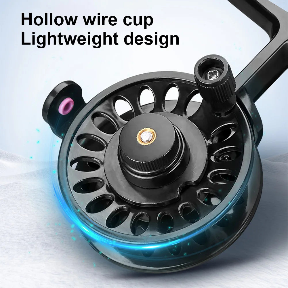 Lightweight Fly Fishing Ice Reel for Trout Pike Winter