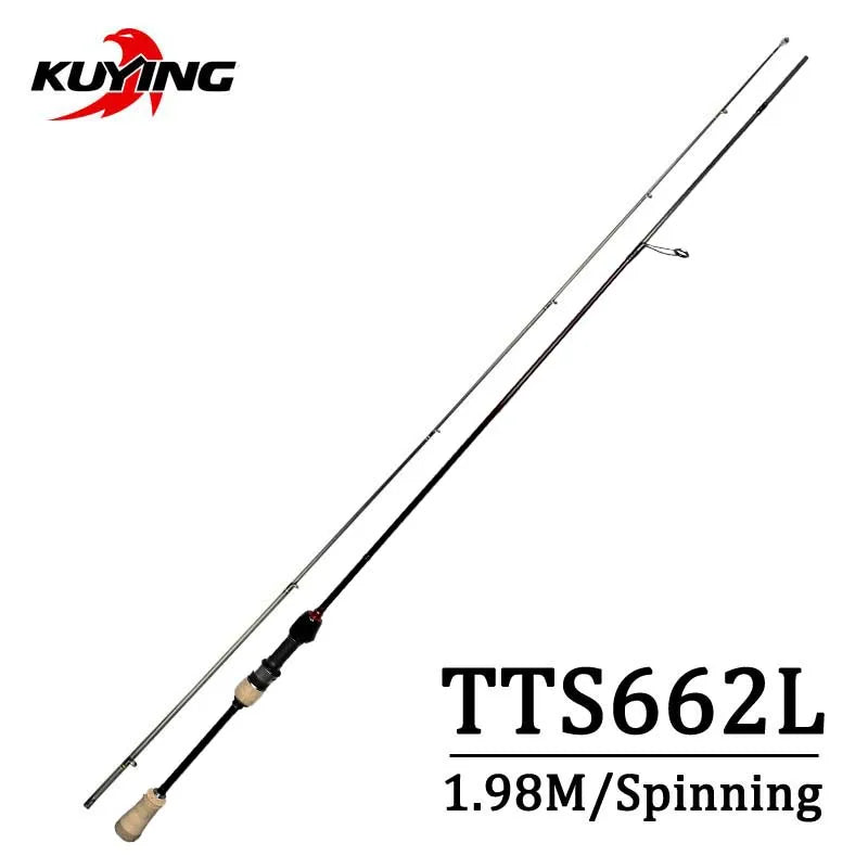 Kuying Teton Soft Light Baitcasting Spinning Rod Combo