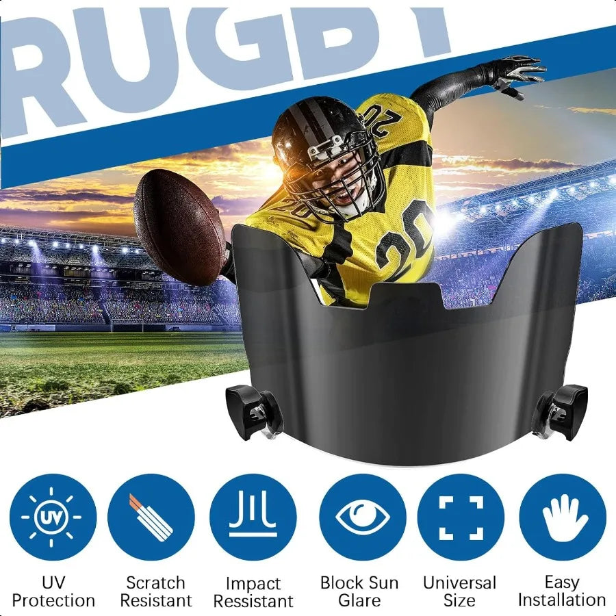 Hign-concerned Football Visor for Youth and Adult Helmets Lacrosse