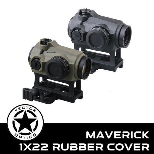 Vector Optics Maverick Gen3 1x22 Red Dot Scope Optic Sight Hunting Waterproof QD AR Sight Rubber Armed .223 5.56 .308 7.62