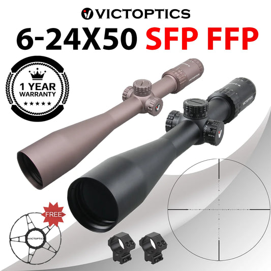 Victoptics S4 6 To 24x50 FFP Riflescope Turret Lock