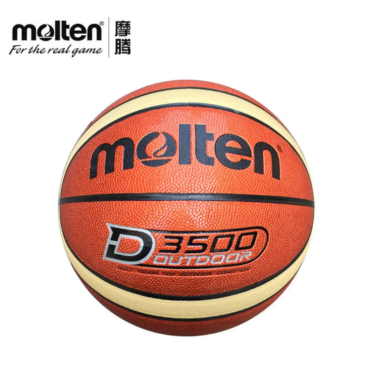 Original Molten B6D3500 Basketball Soft Touch Rubber and Faux Leather Training Basketball High Bounce Indoor Outdoor Basketball