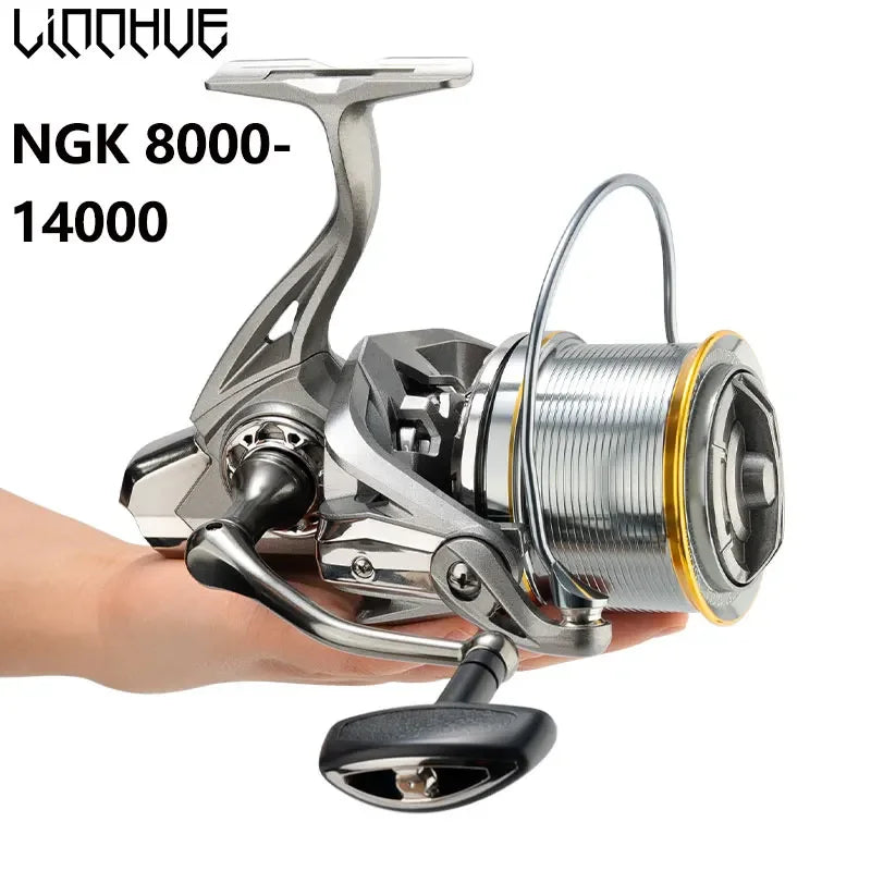 Chilent Long Cast Fishing Reel Ultra Smooth Discount Sale