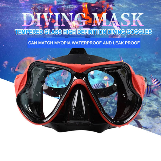 Professional Snorkeling Mask Panoramic Wide View Freediving