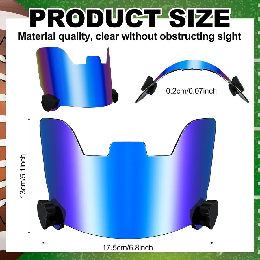 Hign-concerned Football Visor Eye Shield for Youth and Adults