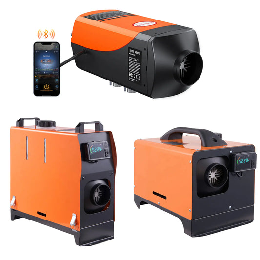 SucceBuy 8KW Diesel Air Heater Bluetooth LCD Parking Heater