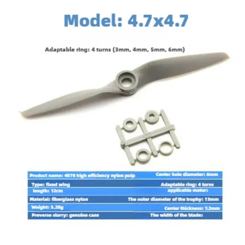 Genuine Gemfan RC Propellers Set for Model Airplane - 6x4 7x5 8x4 8x6 9*4.5 9x6 10x7 10x5 11x7 12x6 12x8 13x6.5High-performance