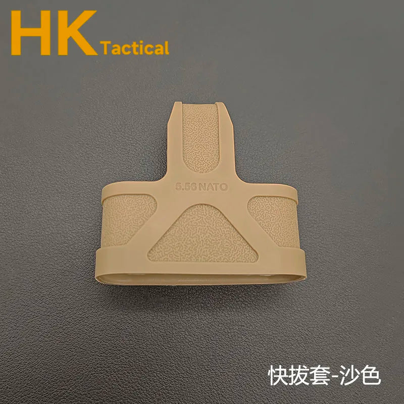 Outdoor Tactical AK 5.56 Rubber Cage Loop  Pull Magazine For M4  M14 M16 Fast Mag Protective Case Hunting Magazine Accessories