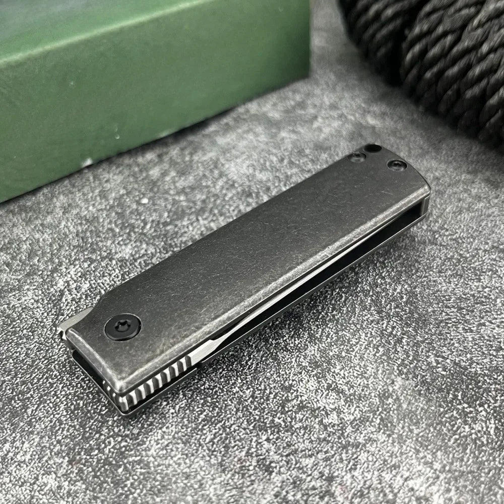 CR MinimalX 5915 Folding Knife 8Cr13Mov Blade Portable Fruit Knife Emergency Tool for Travel Outdoor Fishing Knife Men's Gifts