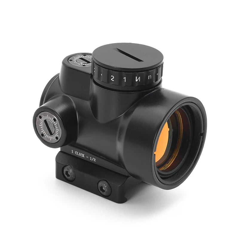 Tactical MRO Basic Red Dot Sight with Flip-up Cap and Killflash for Hunting Airsoft Rifles
