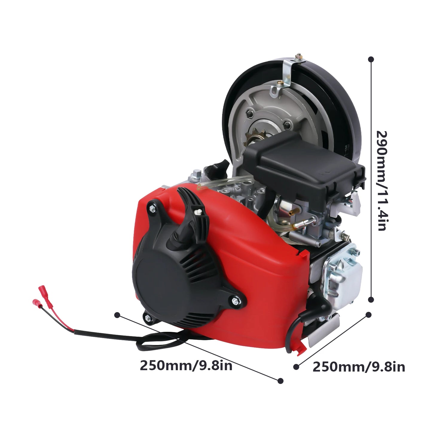 49cc Motorized Bicycle Kit 4 Stroke Engine With Sprocket