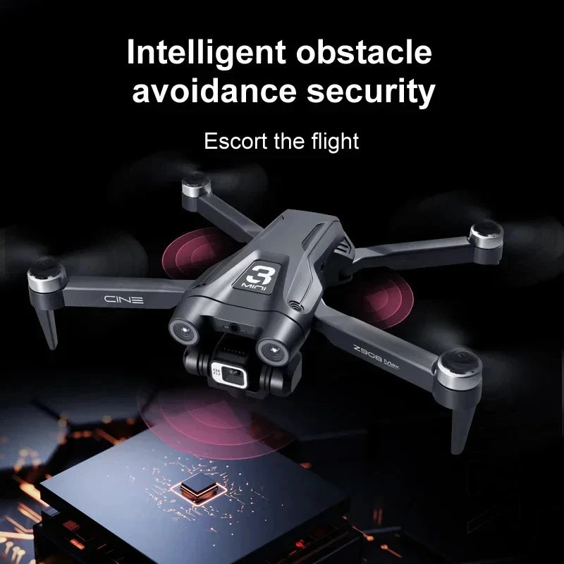 Z908 Pro Max GPS Drone Brushless 8K Dual Camera Optical Flow