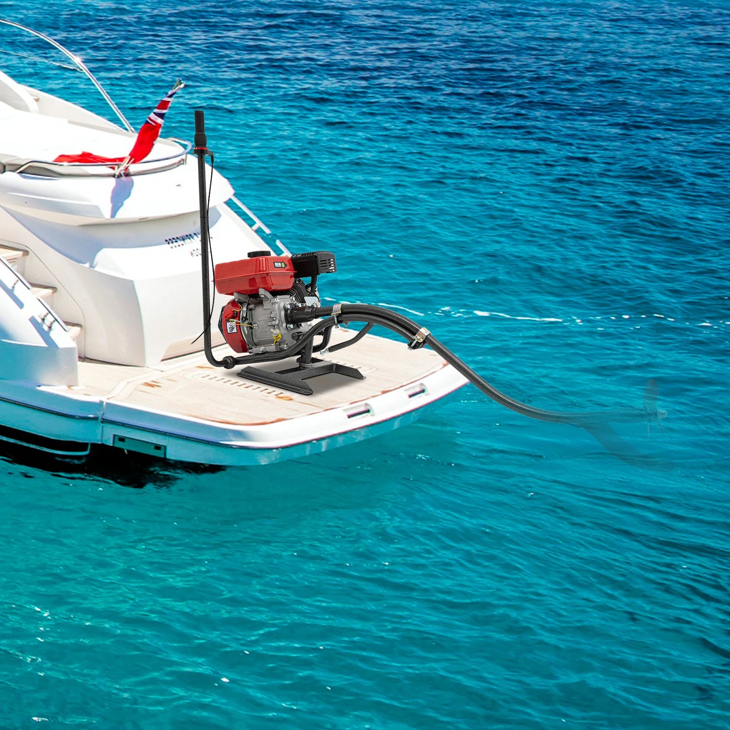 7.5Hp 212cc 4 Stroke Outboard Motor For Inflatable Dinghies