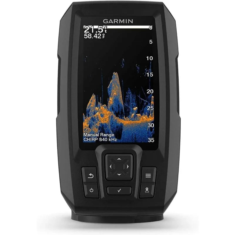 Garmin Striker Vivid 4CV Fishfinder with 4 Inch Color Screen