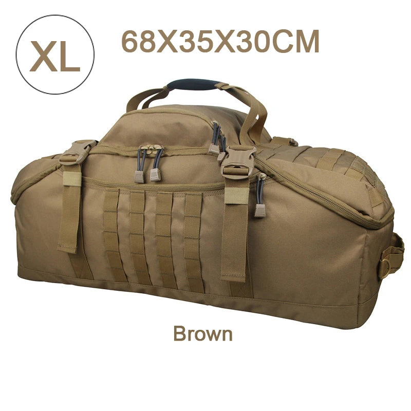 35L 50L 80L Outdoor Tactical Backpack MOLLE Duffel Bag