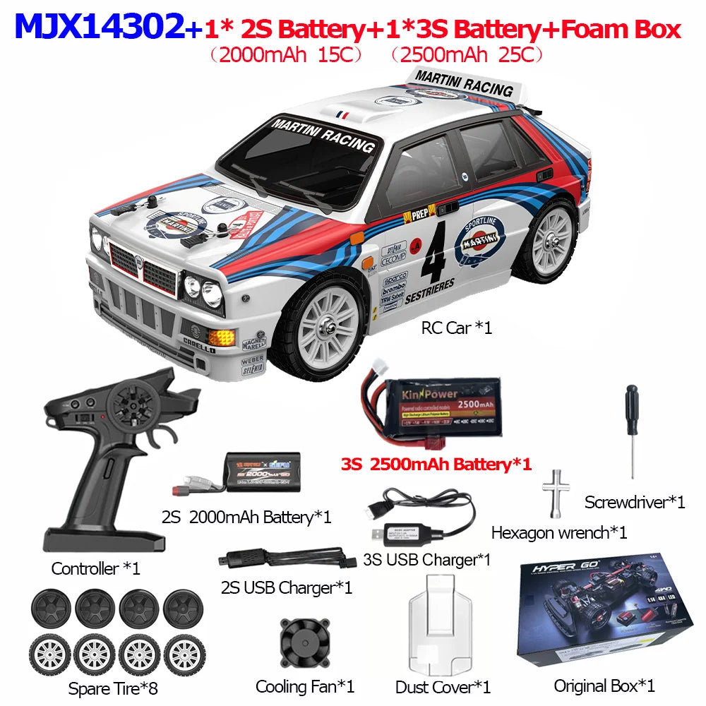 JIUSICE 4WD Off Road RC Car High Speed Remote Control