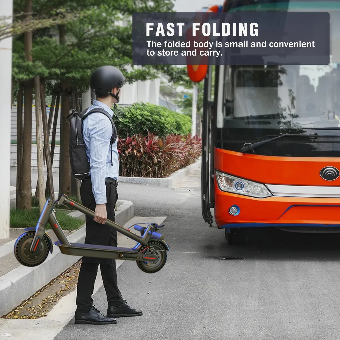 350W Foldable Electric Scooter for Adults Teens,Explosion-proof Tires,Dual Brake System,Lightweight APP Support E-scooter