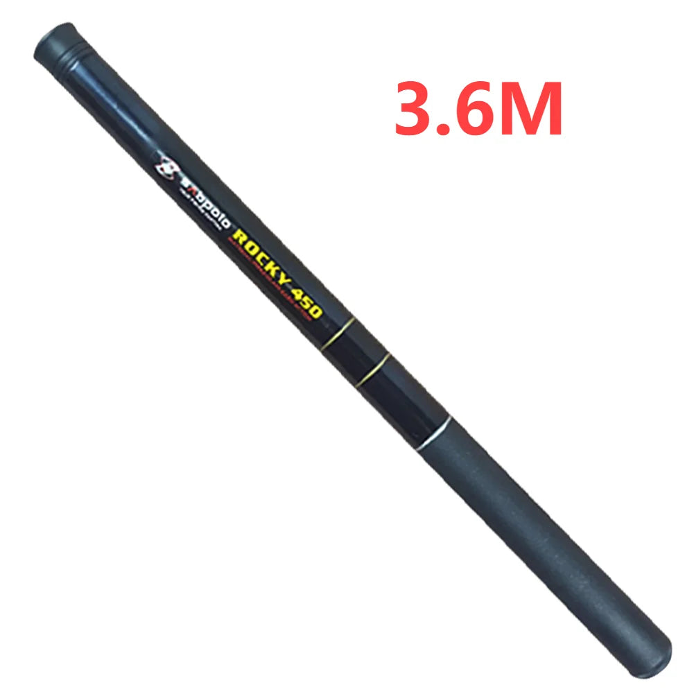 Telescopic Ultralight Fiberglass Carp Rod 2.1M To 3.6M