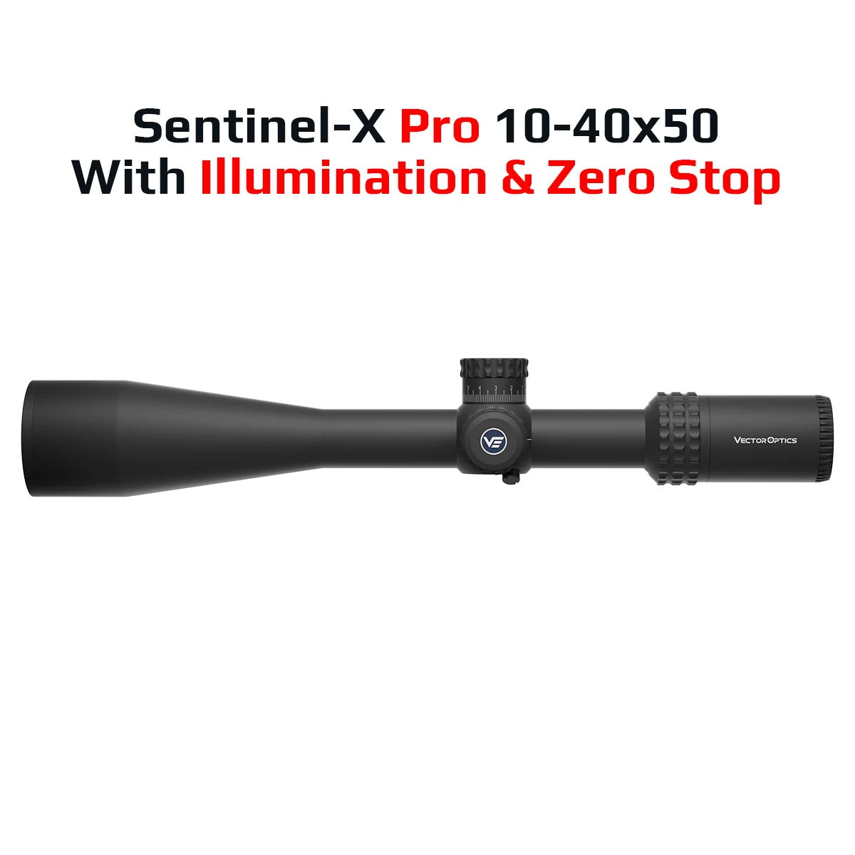 Vector Optics Sentinel X 10 40x50 Center Dot Riflescope