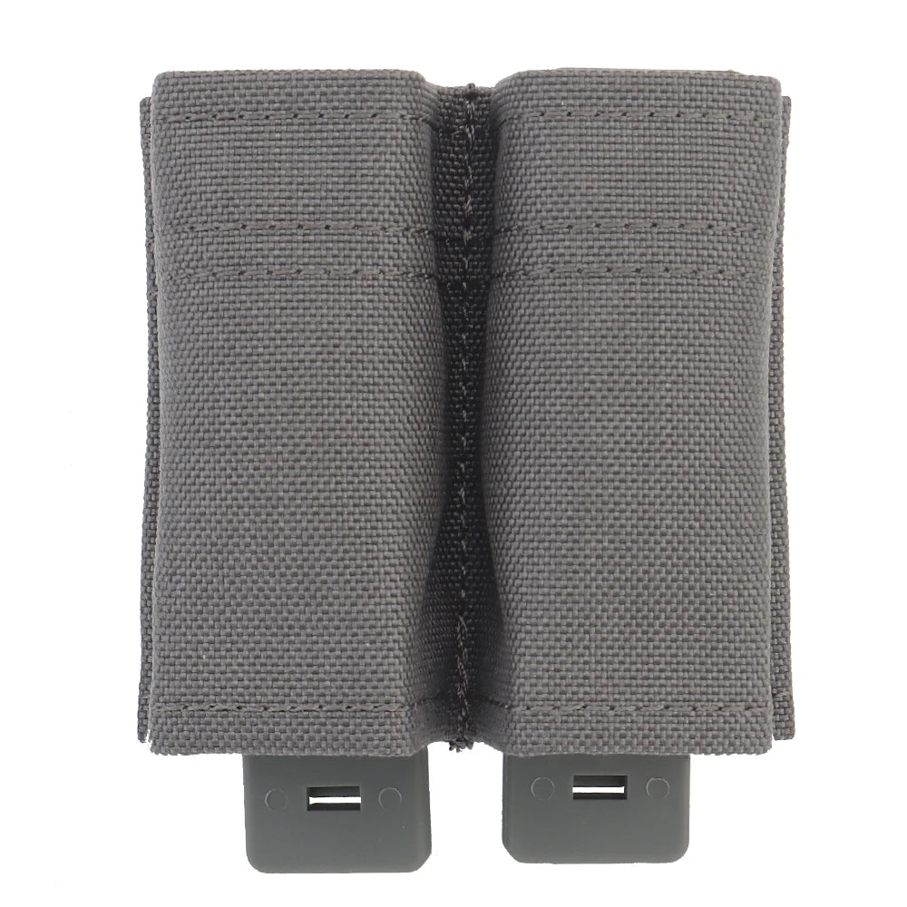 OPHIDIANTAC FAST 9MM Single/Double Mag Bag MOLLE Mag Pouch  Hunting CS Games Air soft Holder With Nylon Support Clip
