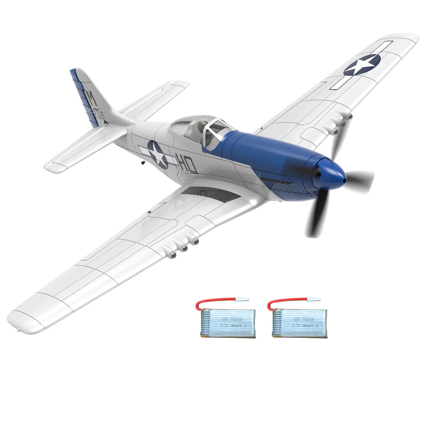 Volantex 76802R RTF EPP 500mm Wingspan RC Airplane Foam