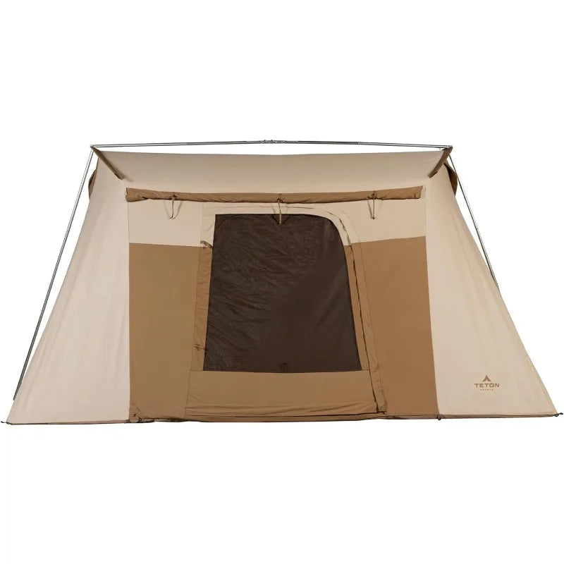 Teton Sports Canvas Tent Family Camping All Seasons