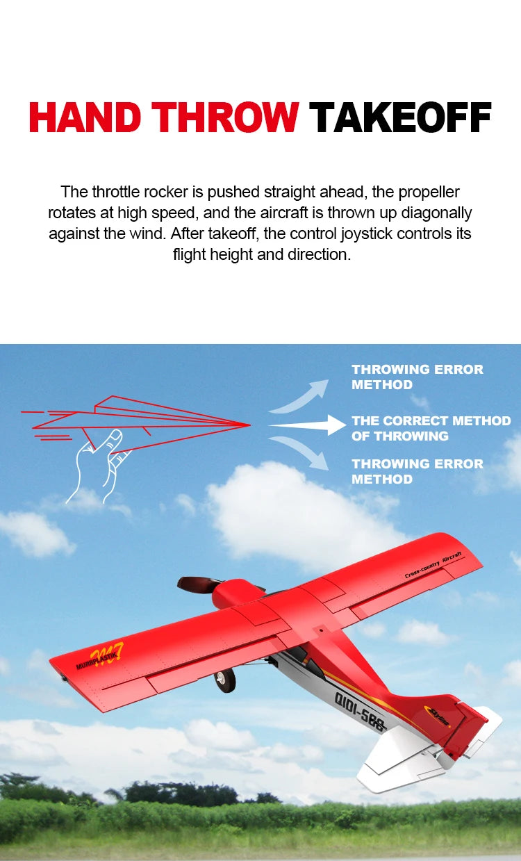 Qidi560 RC Plane M7 Off Road 4CH Remote Control Airplane