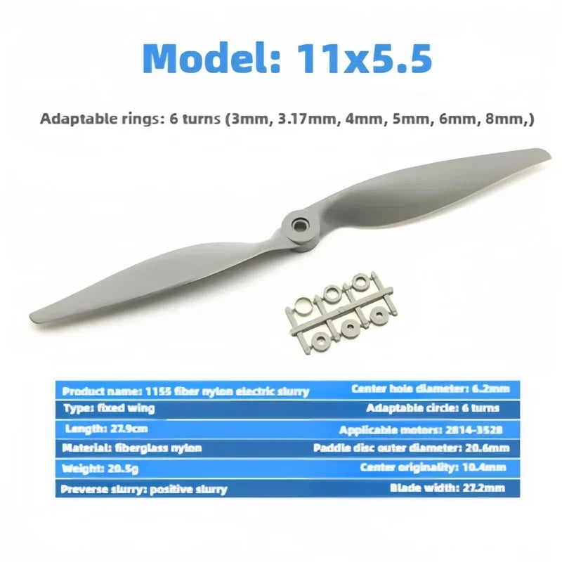 Genuine Gemfan RC Propellers Set for Model Airplane - 6x4 7x5 8x4 8x6 9*4.5 9x6 10x7 10x5 11x7 12x6 12x8 13x6.5High-performance