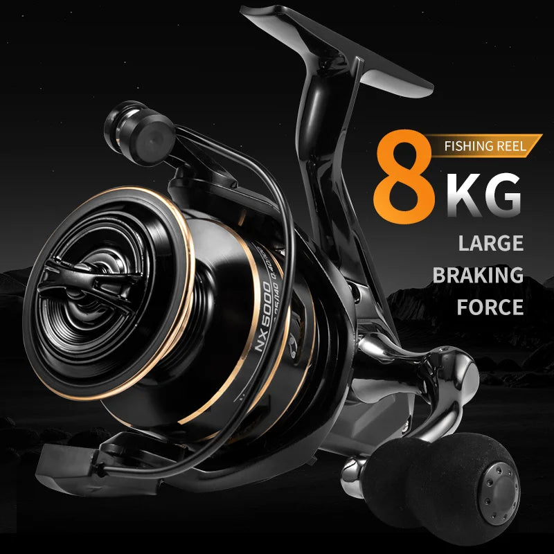J-BARZILLA NX Fishing Reel Spinning Reel Ten Kg Max Drag