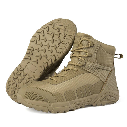 Men's Military Boots Hiking Desert Tactical Boots Men Special Force Climbing Shoes Sports Waterproof Ankle Boots Mens Work Boots