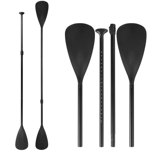 4 Piece Adjustable SUP Paddle Kayak Stand Up Paddle Board