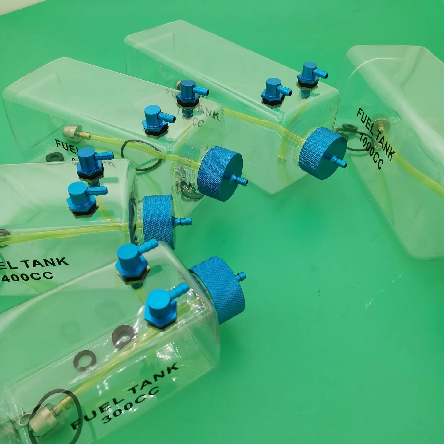 RC Plane Fuel Tank Transparent Plastic 300ML 400ML 500ML 750ML 1000ML 1600ML For Gas oil turbine jet or Airplane Model