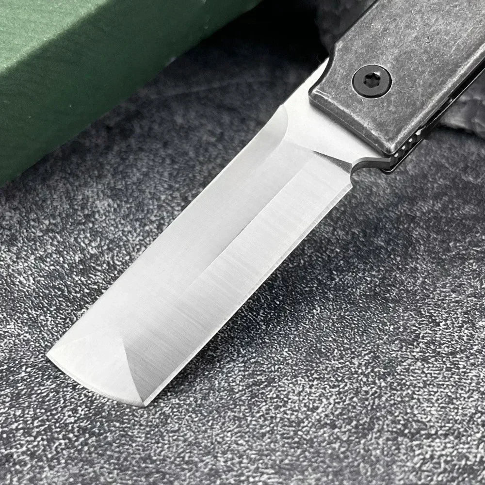 CR MinimalX 5915 Folding Knife 8Cr13Mov Blade Portable Fruit Knife Emergency Tool for Travel Outdoor Fishing Knife Men's Gifts
