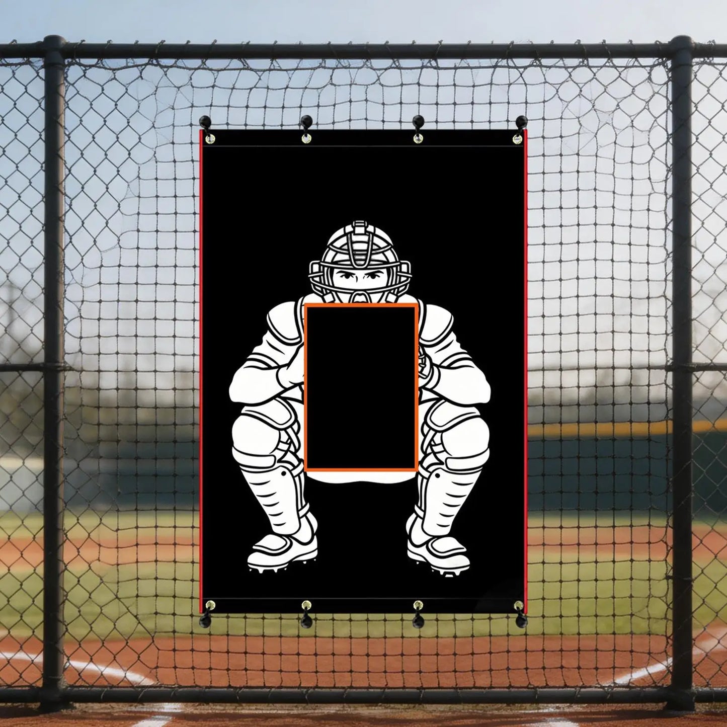 Batting Cage Net Backdrop Heavy Duty Weatherproof Softball Baseball Replacement Target Hitting Training Equipment Outdoor