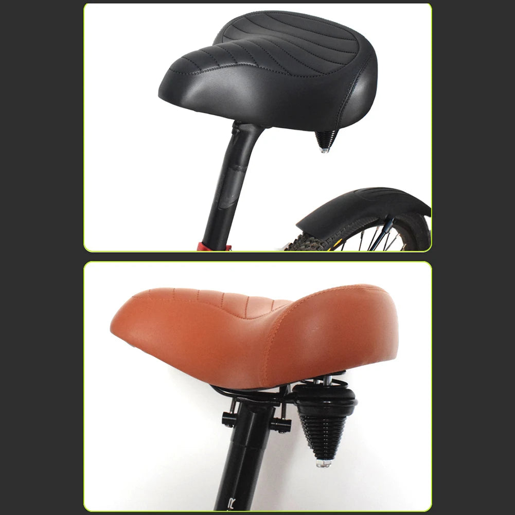 Comfortable Bike Seat for Men and Women Bicycle Seat Cushion Shock Absorbing Bicycle Saddle Replacement for MTB/Road Bike