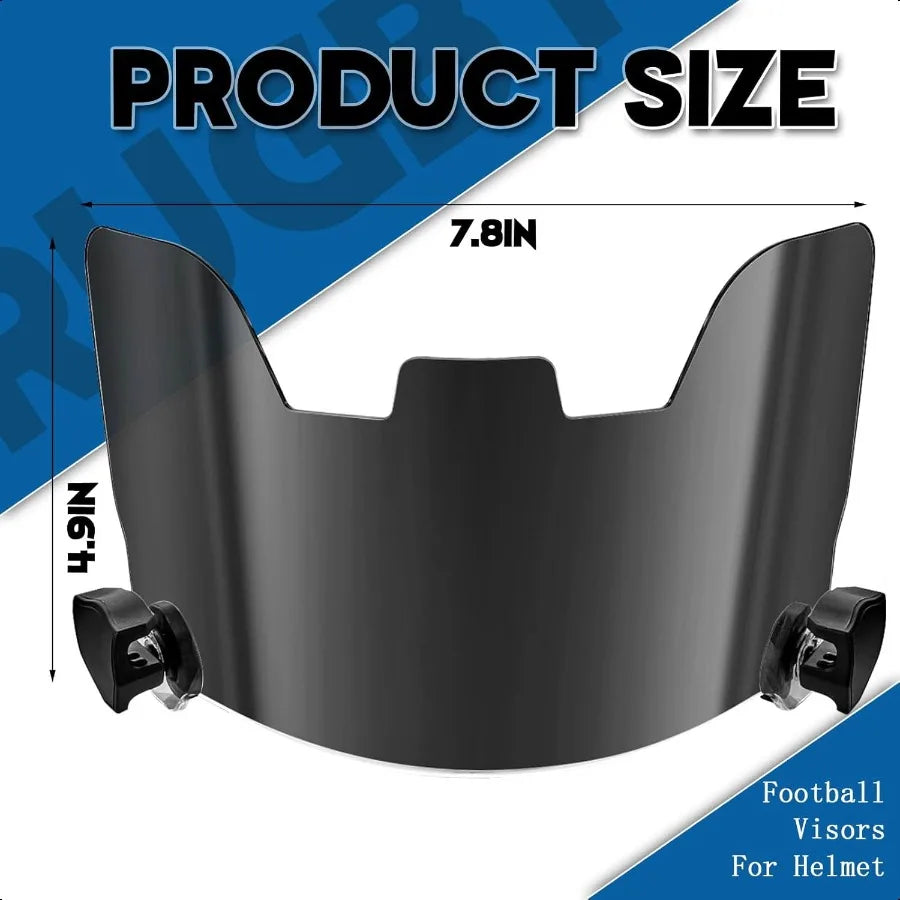 Hign-concerned Football Visor for Youth and Adult Helmets Lacrosse